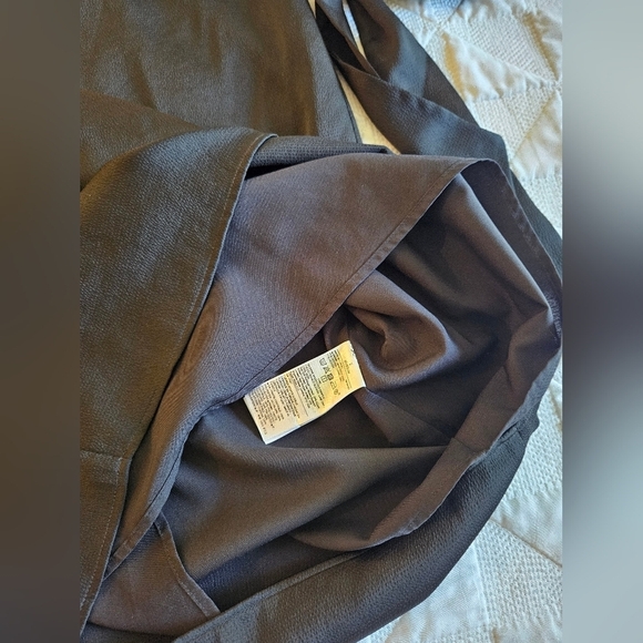 NWT Banana Republic Elegant Black Shift Dress with 3/4 Tie Sleeves, Size 2 - Picture 6 of 7